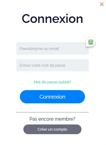 Connexion des membres du PARKLANE CASINO