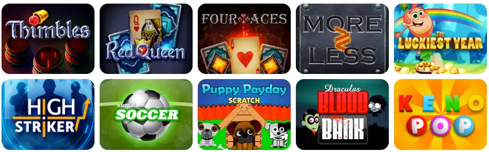 Jeux en ligne Parklane Casino